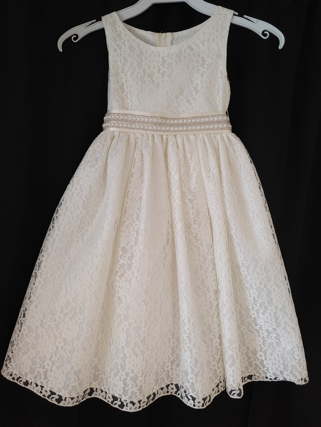 Robe Bouquetière (crème) taille 2
