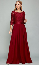Charger l&#39;image dans la galerie, Robe Bourgogne 4XL
